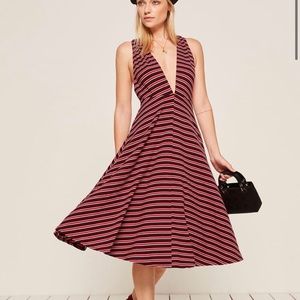 Reformation Thyme Dress in Sunset Strip